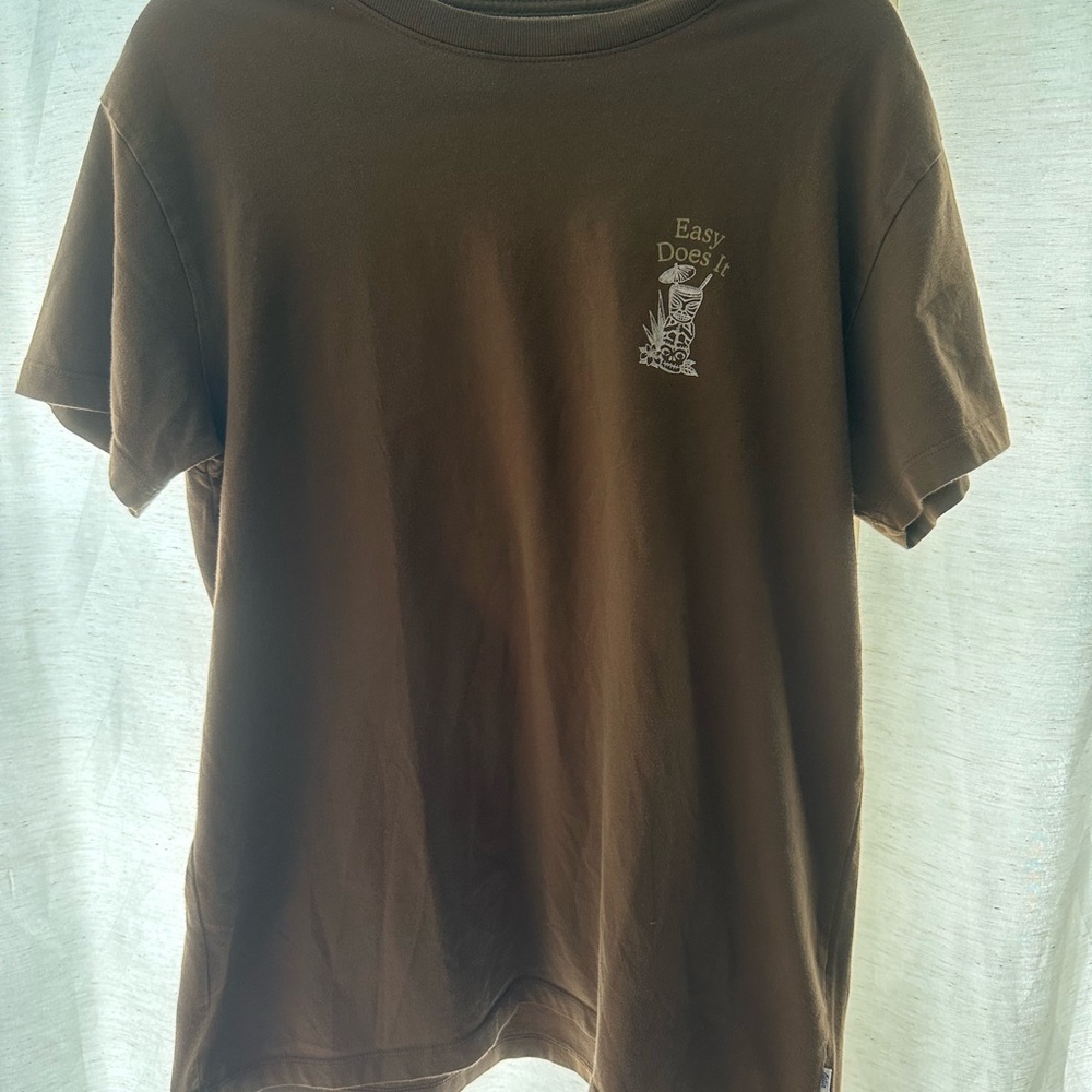Katin Brown Short Sleeve Tee with Graphic